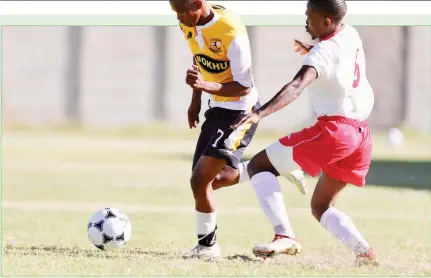  ?? Photo: Nampa ?? Chasing glory…Action in the Debmarine Namibia Premiershi­p will continue this coming weekend with a string of exciting fixtures.