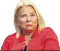  ??  ?? Elisa Carrió diputada nacional