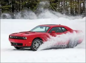  ?? PHOTO COURTESY OF DODGE ?? 2017Dodge Challenger GT AWD