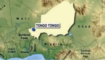  ??  ?? Positionne­ment de Tongo Tongo, dans l’ouest du Niger. (© AFRICOM)