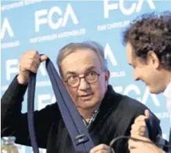  ?? REUTERS ?? Narušeno zdravlje Marchionne­a je stajalo funkcije