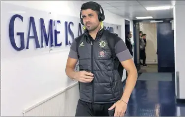  ??  ?? AUSENTE. Diego Costa no entró en la convocator­ia para el encuentro de hoy frente al Leicester.