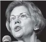  ??  ?? ELIZABETH WARREN