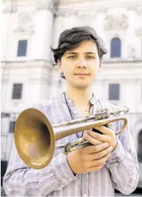  ?? BILD: SN/CHRIS HOFER ?? Das musikalisc­he Talent von Lorenz Widauer wurde bereits in jungen Jahren gefördert.