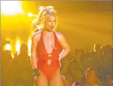  ?? John Katsilomet­es ?? Las Vegas Review-journal @Johnnykats Britney Spears wrapped up her “Piece of Me” residency at Planet Hollywood Resort on New Year’s Eve.