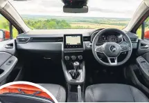  ??  ?? There’s more room in the new Clio and luggage space is at an impressive 391 litres. There is also a stylish dashboard with seven-inch touch screen