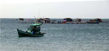  ?? VNA/VNS Photo Lê Huy Hải ?? Marine fish floating cages off Phú Quốc Island.