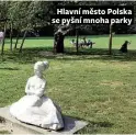  ??  ?? Hlavní město Polska se pyšní mnoha parky