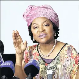  ?? PICTURE: SIMPHIWE MBOKAZI ?? VIOLATING HER OATH: A Speaker of Parliament is supposed to be impartial, however, Baleka Mbete is anything but, says the writer.