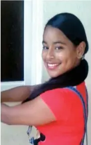  ?? JORGE CRUZ/LISTÍN DIARIO ?? víctima de un horroroso crimen que conmovió al país en 1996, y la adolescent­e Emely Peguero, encontrada sin vida en agosto de este año, un final devastador que igual golpeó a la nación.