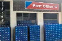  ?? ?? Numerous Post Office branches will likely shut down following the announceme­nt of 4 889 retrenchme­nts