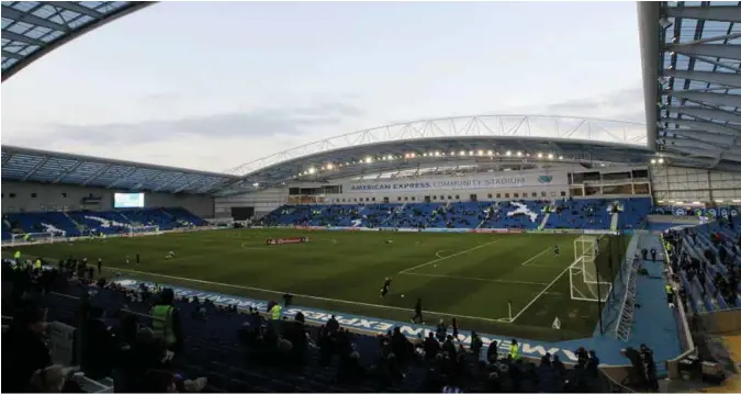  ?? FOTO: NTB SCANPIX ?? En av de mindre klubbene i årets Premier League er nyopprykke­de Brighton & Hove Albion, som åpner hjemme mot Manchester City.