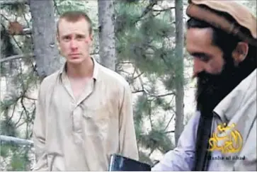  ?? IntelCente­r ?? A VIDEO released by the Taliban in 2010 showed Army Sgt. Bowe Bergdahl. He was held for almost five years.