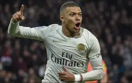  ?? (Photo AFP) ?? Kylian Mbappé, arme fatale du PSG, ce soir encore ?