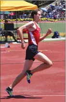  ?? Courtesy photo ?? Jeremiah Rasmussen, a former Hart High School runner, plans to run cross-country for West Point in the fall, and track & field in the spring.