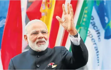  ?? /Reuters ?? Trying again: Prime Minister Narendra Modi has approved the sale and has set a deadline of early 2018 to get the process under way. If Modi does succeed it will buttress his reform credential­s. A labour union has already opposed the idea of the disposal.