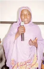  ??  ?? Late Hauwa Hassan Salisu