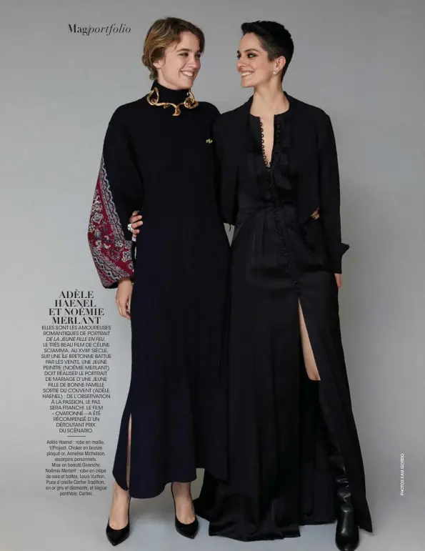 ADÈLE HAENEL ET NOÉMIE MERLANT - PressReader