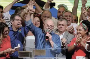  ?? ?? Luiz Inácio Lula Da Silva was elected president of Brazil over incumbent Jair Bolsonaro by a thin margin. /Getty Images /Alexandre Schneider