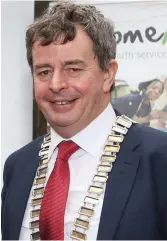  ??  ?? Chamber president, Paddy Callaghan