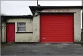  ??  ?? Cllr Timmy Collins described the existing fire station in Kanturk (above) as “little more than a garage for the fire tender.”