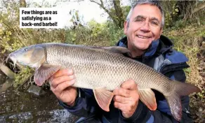  ??  ?? Few things are as satisfying as a back-end barbel!