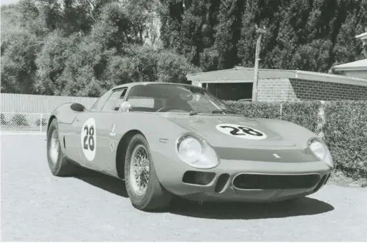  ??  ?? 1967 Andy Buchanan - Ferrari 250LM chassis 6321. Bruce McLaren Trust photo