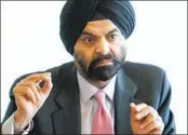  ?? SETH WENIG AP ?? Former Mastercard CEO Ajay Banga has been nominated by the U.S. to lead the World Bank.