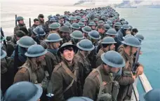  ??  ?? Allied soldiers brace for German attack in Dunkirk, out now.
