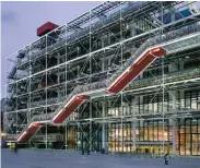  ??  ?? TOP: Piano was 33 when he and Richard Rogers won the commission to design the French capital’s Centre Pompidou, the landmark cultural facility not far from RPBW’S Paris office today.