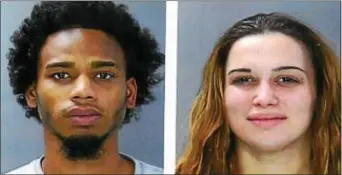  ?? SUBMITTED PHOTO ?? Riccardo Samuel Johnson, left, and Erinn Howarth face charges in the brutal home invasion in Chester.