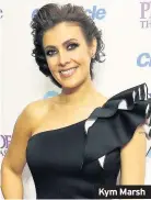  ??  ?? Kym Marsh