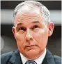  ?? Associated Press ?? EPA Administra­tor Scott Pruitt is a dedicated defender of fossil fuels.