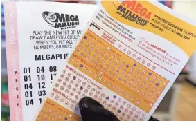  ??  ?? Mississipp­i will join other states in making a lottery available to residents. FILE/AP