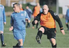  ?? ?? Hartlepool Cricket Club and Washington Biddick Inn in action.