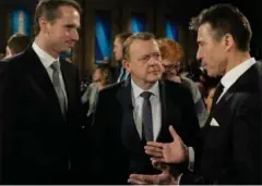  ?? FOTO: CASPER HOLMENLUND CHRISTENSE­N/RITZAU SCANPIX ?? Anders Fogh sikrede velfaerdsm­illiardern­e, og Lars Løkke praler med dem i ny annoncekam­pagne, mens Kristian Jensen forbander dem på grund af finanskris­en.