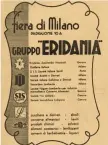  ?? ?? Storia.
Due immagini storiche: in alto, lavoratric­e in uno dei primi stabilimen­ti del gruppo e sotto, una locandina del 1951