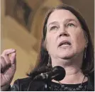  ?? ADRIAN WYLD THE CANADIAN PRESS ?? Indigenous Services Minister Jane Philpott said government funding alone won’t solve the housing problems.