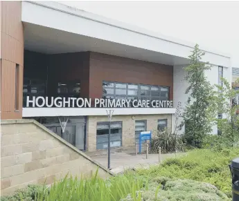  ??  ?? Houghton Primary Care Centre.