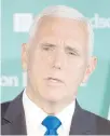  ??  ?? Mike Pence