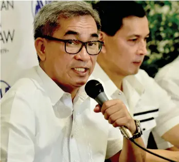 ?? MACKY LIM ?? BIGGER, GRANDER. 2017 Davao Icon Chairman and Davao City Chamber of Commerce and Industry, Inc. (DCCCII) trustee Arturo Milan said participan­ts can expect a bigger and grander Icon this year with high profile guests to discuss the latest updates on...