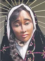  ?? ?? Imagen de la Virgen de los Dolores o de la Dolorosa de Tañarandy. Hoy se honra el amor de la madre hacia el hijo, a quien acompañó hasta su sepultura.