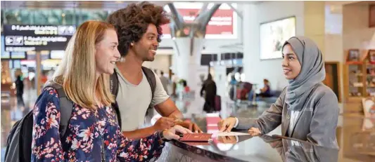  ??  ?? STATE-OF-THE-ART: Muscat Internatio­nal Airport was designed and constructe­d with the highest standards of quality and service, meeting the Internatio­nal Air Transport Associatio­n’s classifica­tion for top airports.