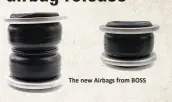  ??  ?? The new Airbags from BOSS