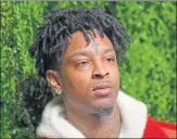  ?? PHOTO: ROY ROCHLIN/GETTY IMAGES/AFP ?? Rapper 21 Savage was arrested on February 3 in a targeted operation, and while he was still in immigratio­n custody, his lawyers became aware of an outstandin­g warrant against him