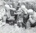  ??  ?? Luftwaffe Parà tedeschi a Cassino