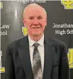 ?? Contribute­d photo ?? Charlie Phillips is retiring after 55 years as a coach at Jonathan Law High School in Milford.