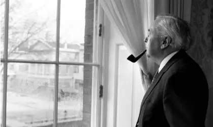  ?? ?? Harold Wilson at No 10 on 5 April 1976, his last day as prime minister. Photograph: PA