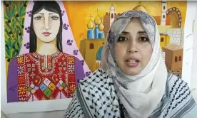  ?? Heba Zagout: ‘a very special artist’. Photograph: YouTube ??