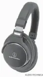  ?? AUDIO-TECHNICA ?? Audio-Technica noisecance­lling premium headphones